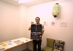 「松戸爆破からの脱出」ポスターを置いていただきました♪寺井さん、ご協力ありがとうございました！